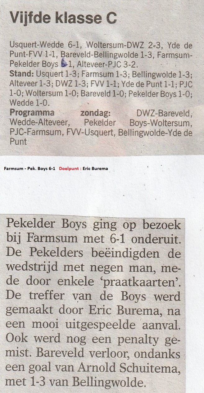 Artikel from season 2024-2025