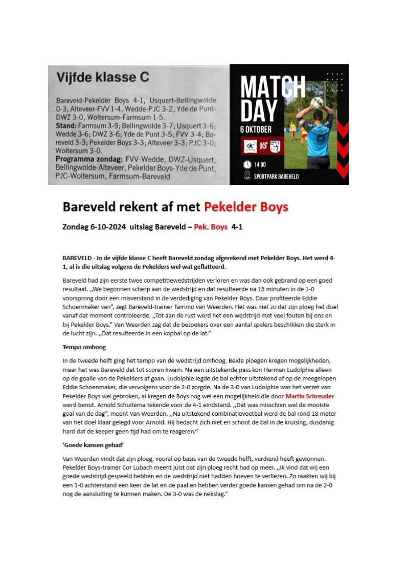 Artikel from season 2024-2025