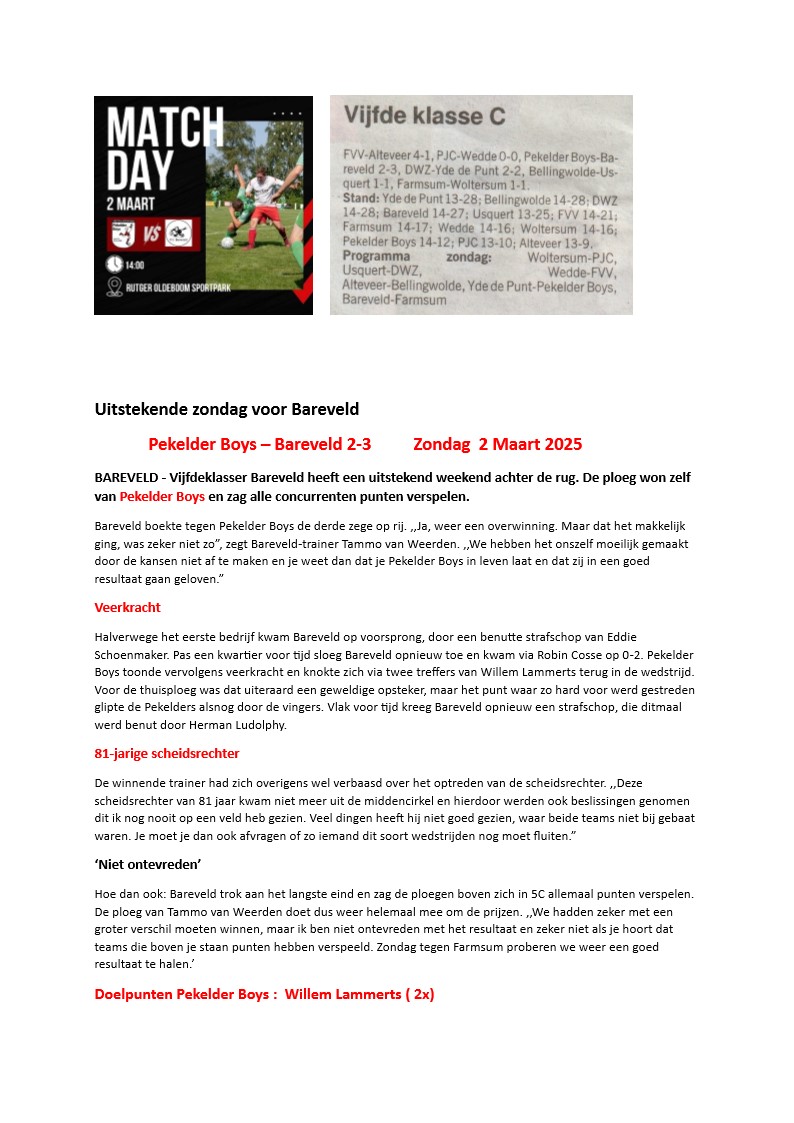 Artikel from season 2024-2025